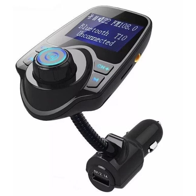 Modulator FM BlueTooth pentru masina, Hands-Free pentru masina, Andowl Q B73