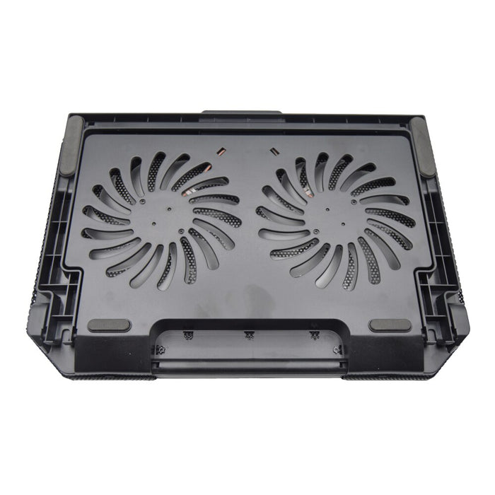 Suport laptop cu ventilator dublu, reglabil in inaltime QSR03