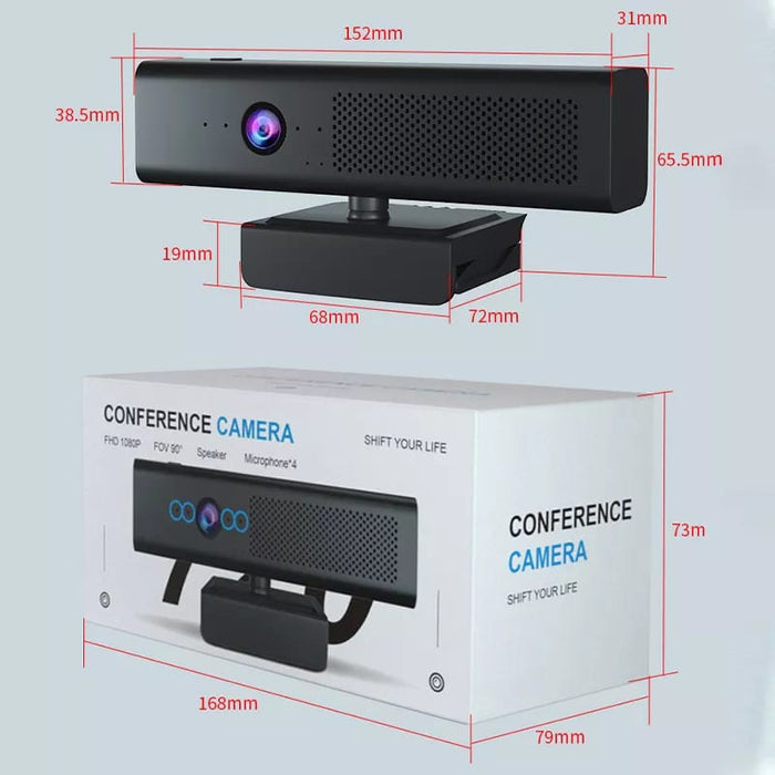 Camera Web videoconferinte 1080P Ultra HD cu microfon pentru monitor Andowl Q-SX988