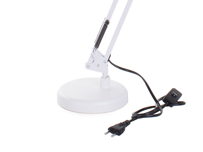 Lampa de Masa Manichiura/Cosmetica cu brat reglabil,Alb