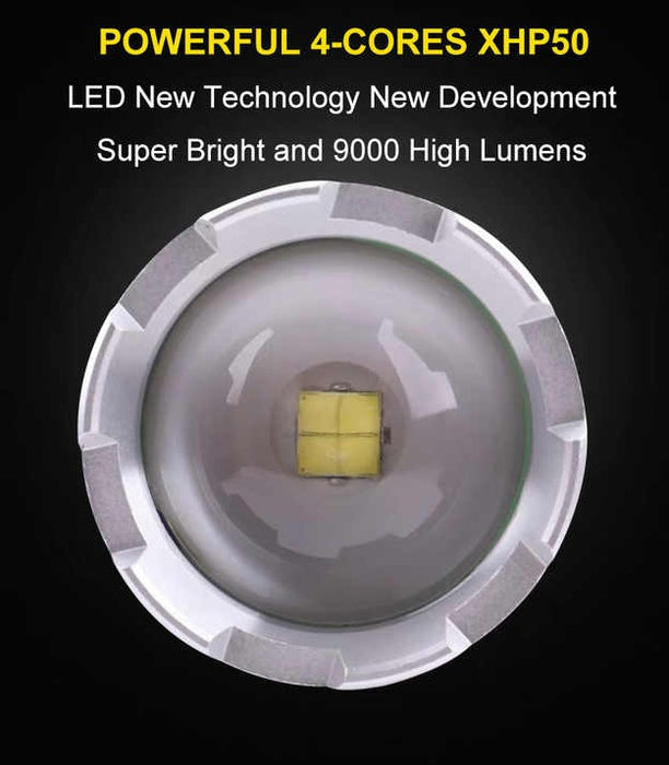 Lanter Tactic XHP50 LED, професионален, USB товар