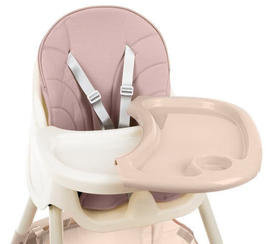 Масов стол за бебета и деца, 3 на 1 многофункционална, регулируема височина, розово