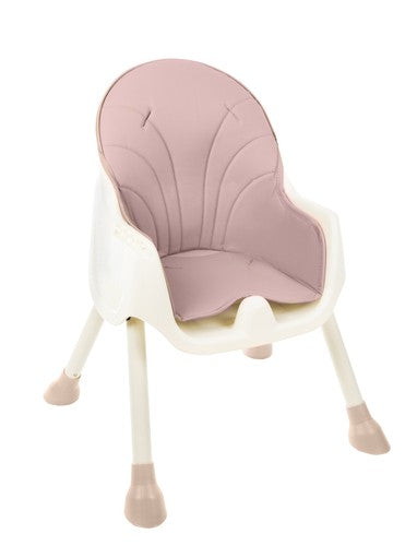 Mass szék csecsemők és gyermekek számára, 3 -ban 1 multifunkcionális, állítható magasságú, rózsaszín