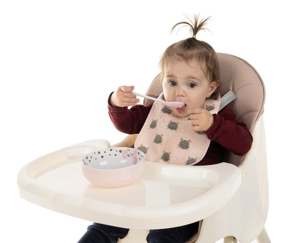 Mass szék csecsemők és gyermekek számára, 3 -ban 1 multifunkcionális, állítható magasságú, rózsaszín
