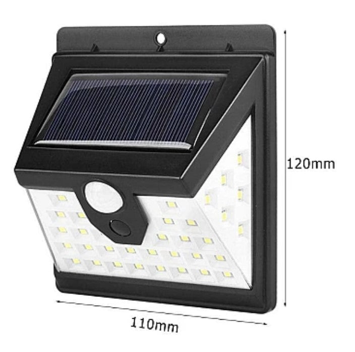 4 x Smart Solar Lamp 40 LED με αισθητήρα φωτός και κίνησης