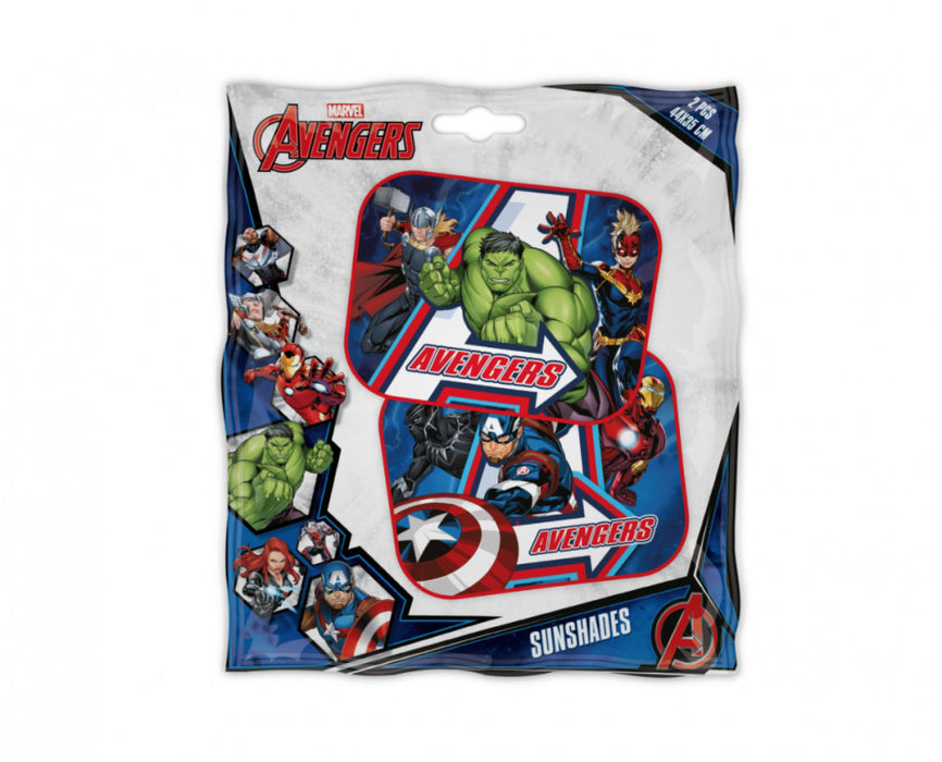 Set 2 parasolare auto 44 x 35 cm, Avengers