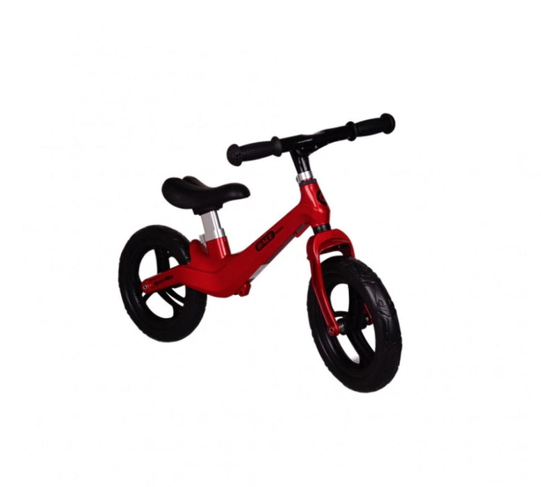 Bicicleta fara pedale cu cadru de magneziu Race Max, rosu