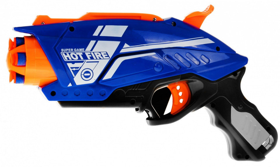 Arma de jucarie Blaze Storm Hot Fire, pistol cu 20 gloante