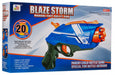 Arma de jucarie Blaze Storm Hot Fire, pistol cu 20 gloante