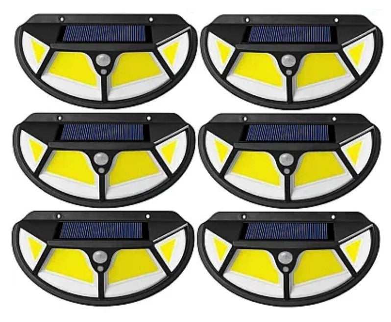 6 x Lampa solara SH -122 LED COB cu senzor de miscare si lumina 3 moduri ILUMINARE