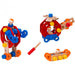 Set constructie cu figurine micul mecanic, 50 de piese, Globo Legnoland