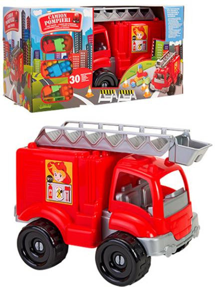 Camion Pompieri 30 cuburi Globo
