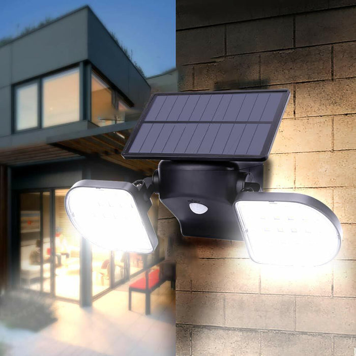 Lampa Solara cu 56 LED-uri, Senzor de Miscare