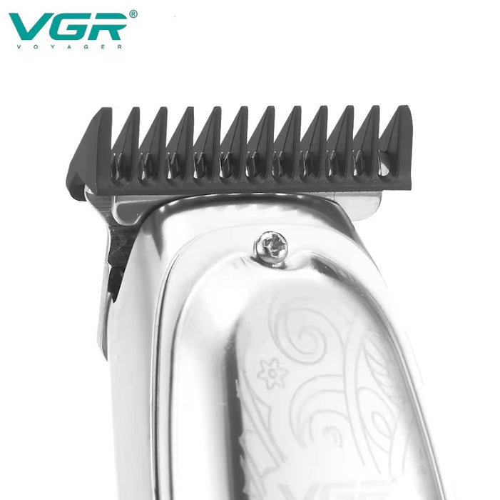 Vgr Vgr Vgr V-061 Trimmer, USB, 3W, LCD kijelző, ezüst