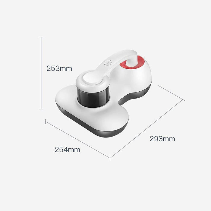 Акавациански прахосмукачка за матраци, килими, 300W, с UV-C светлина и HEPA филтър, бяло
