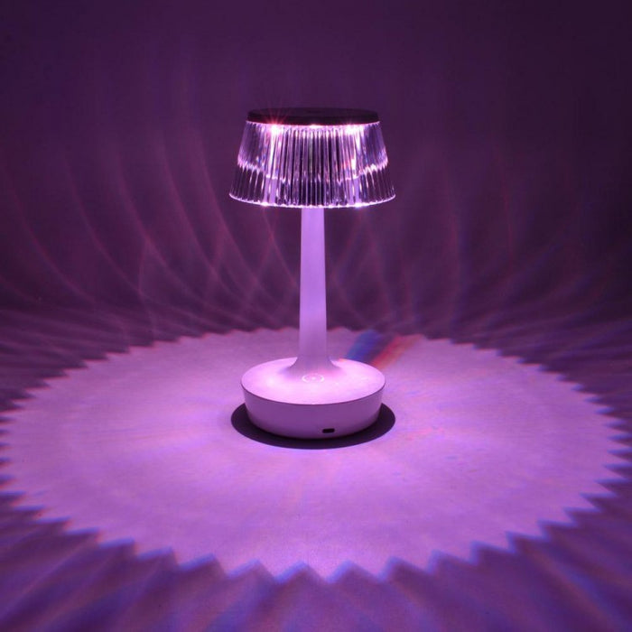 Масова лампа, декоративна лампа с RGB светодиод и дистанционно управление, бяло