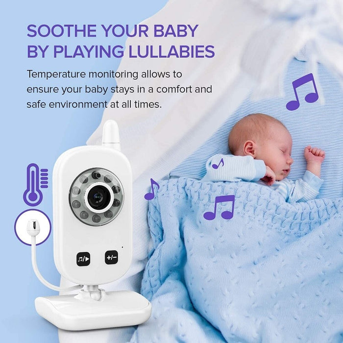 Система за наблюдение на видео и аудио за бебе, безжична връзка
