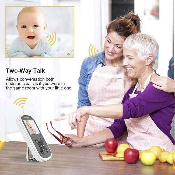 Video és audio megfigyelő rendszer a baba számára, vezeték nélküli