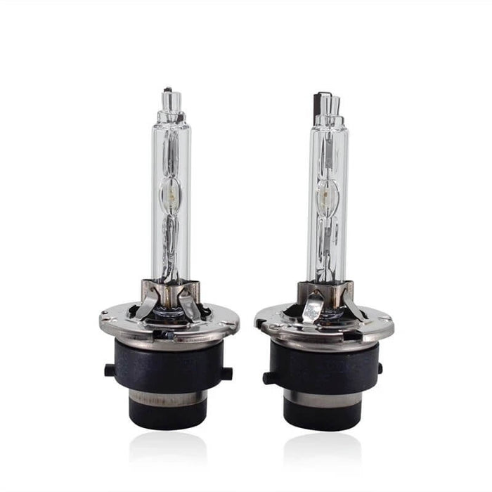 Xenon D2S 35W, 12V, 6000K, Metal Flange, 3200lm, бяло-червена светлина