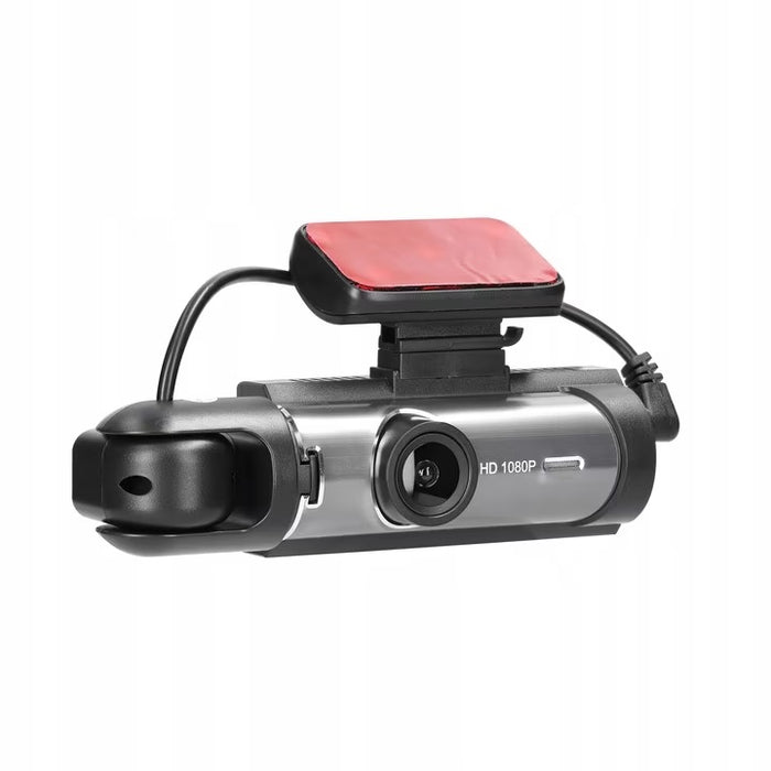 DVR Double Car Camera 3.16 ", Full HD 1080p, G-Sensor, IR, 170 °, сребро