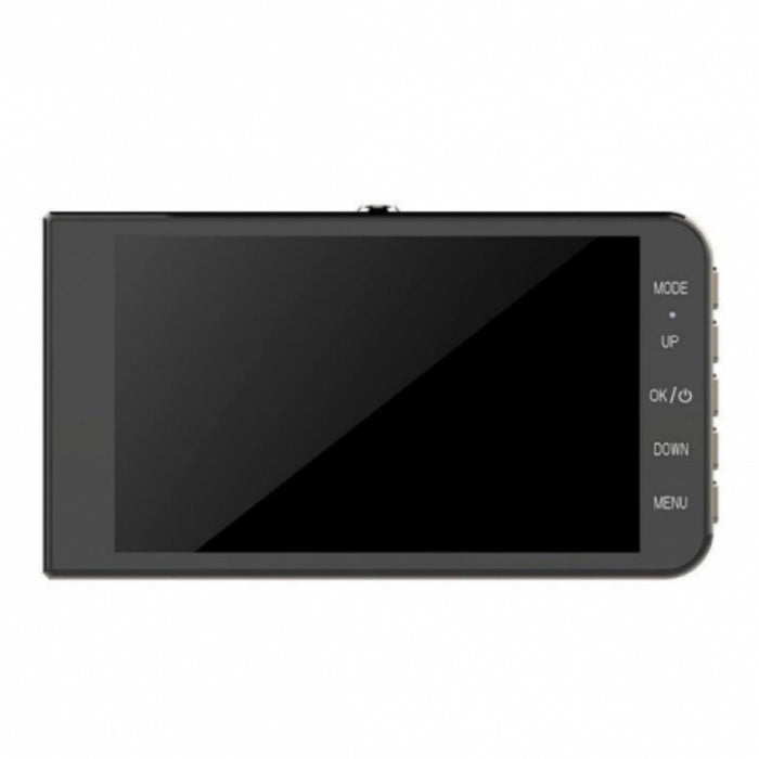 DVR стая за автомобили, 4 "екран", пълен HD, сензор за движение, G-сензор, 15 x 10 x 5см, черен