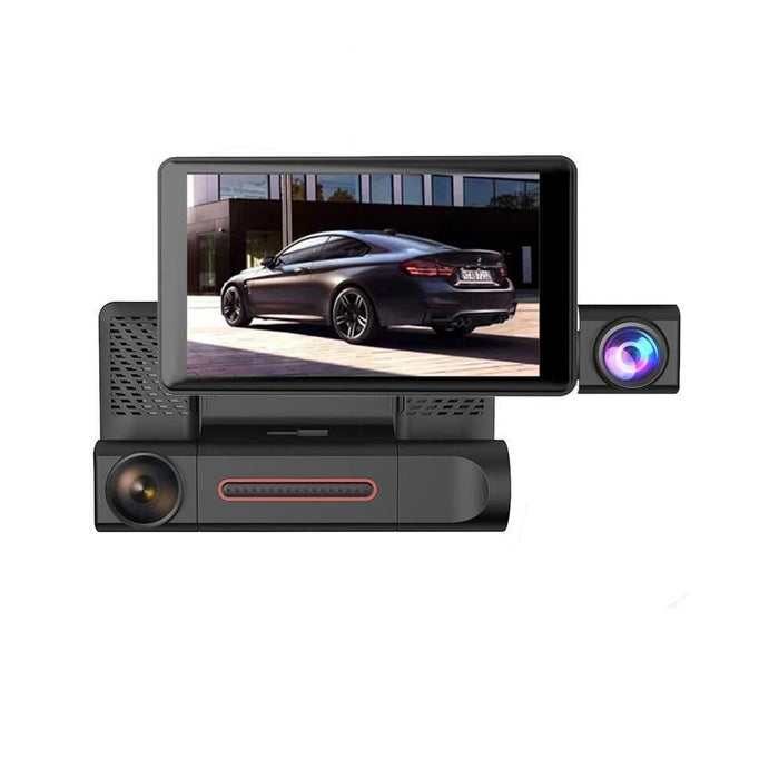 Η κάμερα Auto DVR Tripla, οθόνη 4 ", Full HD 1080p, 170 ° γωνία, μαύρο