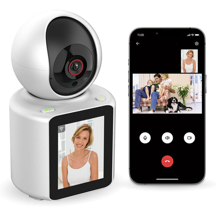 Κάμερα παρακολούθησης τύπου μωρού, με 2,8 "HD, IR, Bluetooth, Wi-Fi, ανίχνευση κινήσεων και κλάμα, Alba