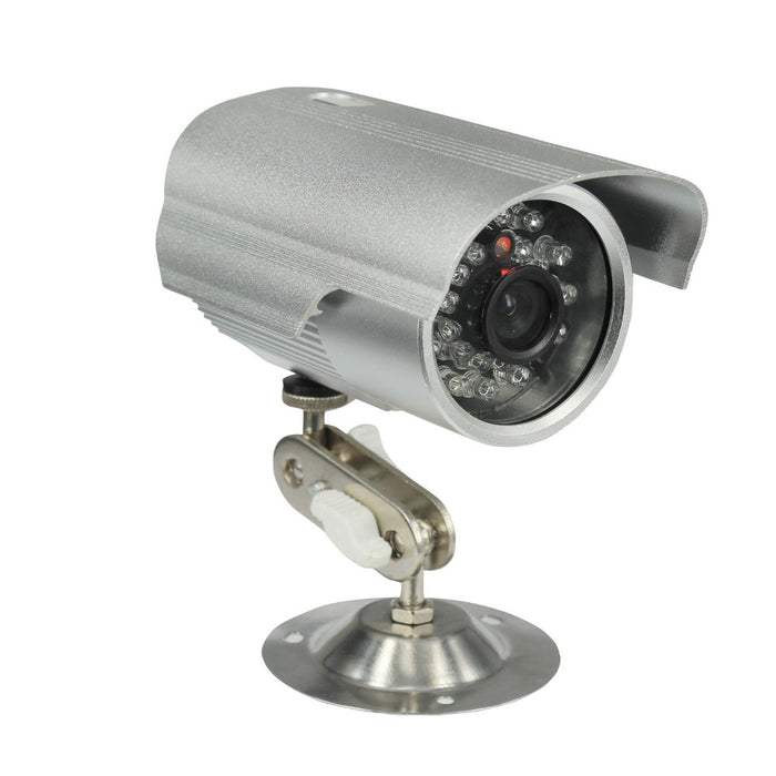 Camera de supraveghere CCTV IR de 720P, cu stocare pe TF card, USB plug&play, senzor CMOS, argintie