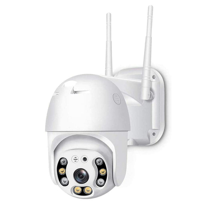 3MP IP -megfigyelő kamera, 1080p, 355 °, LED+IR, külső, mozgásérzékelővel, alkalmazásvezérlés