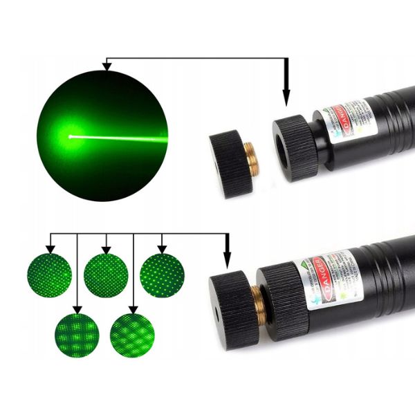 Лазерен показалец зелен за презентации, мощност <10 000 MW