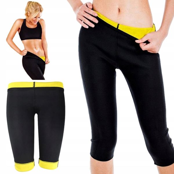 Неопренови панталони за реконструкция на тялото и слаби, Sweatpants горещи оформени - размер M - XL