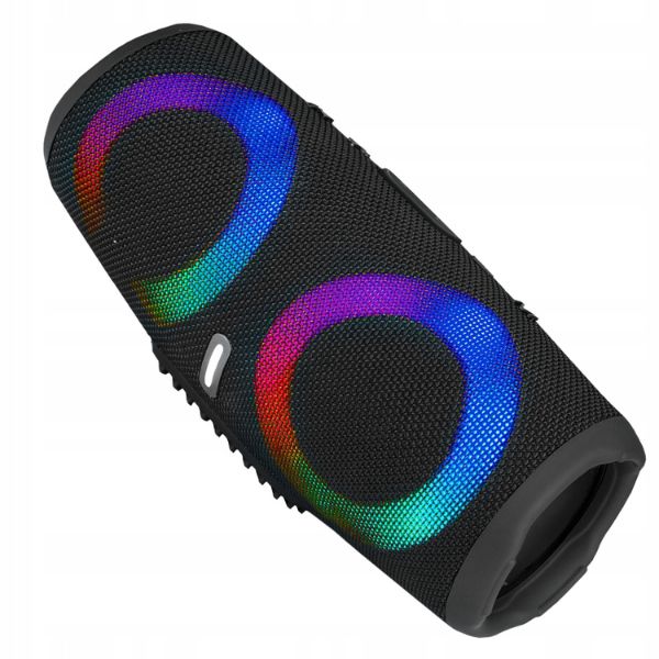 Bluetooth стерео високоговорител с многоцветна, стерео околна светлина