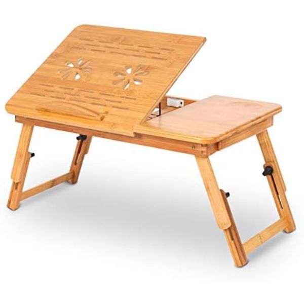 Бамбукова дървена маса за поддръжка