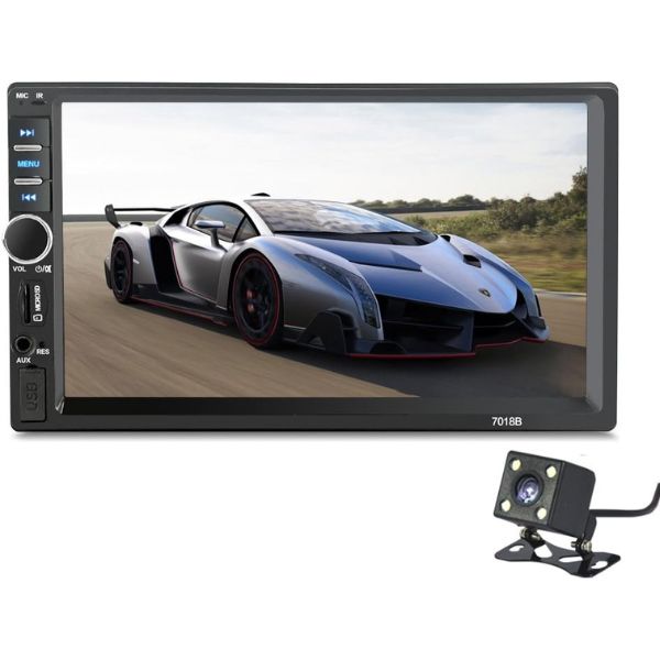 Sistem multimedia auto cu display LCD tactil de 7 inch