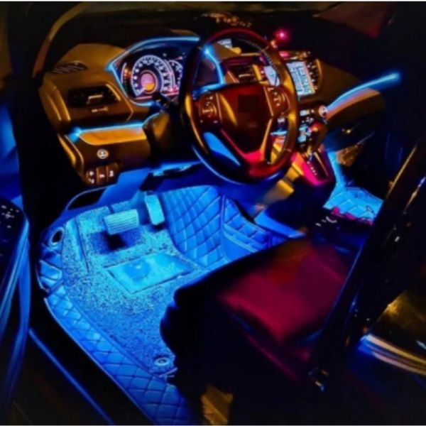 Kit Car Lights 48 светодиоди, RGB осветление, управление на дистанционното управление