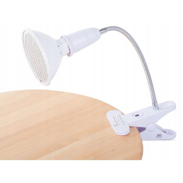 Lampa cu 200 LED-uri pentru cresterea plantelor, cu 2 tipuri de lumina si prindere cu clips