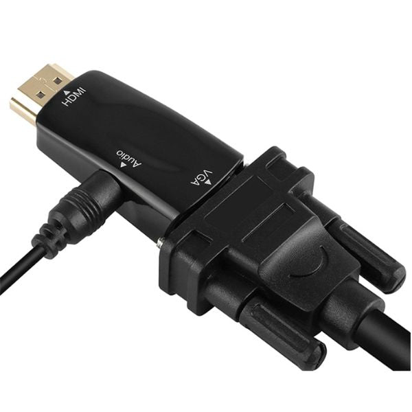 Adaptor HDMI la VGA, compatibil cu smartphone si tablete