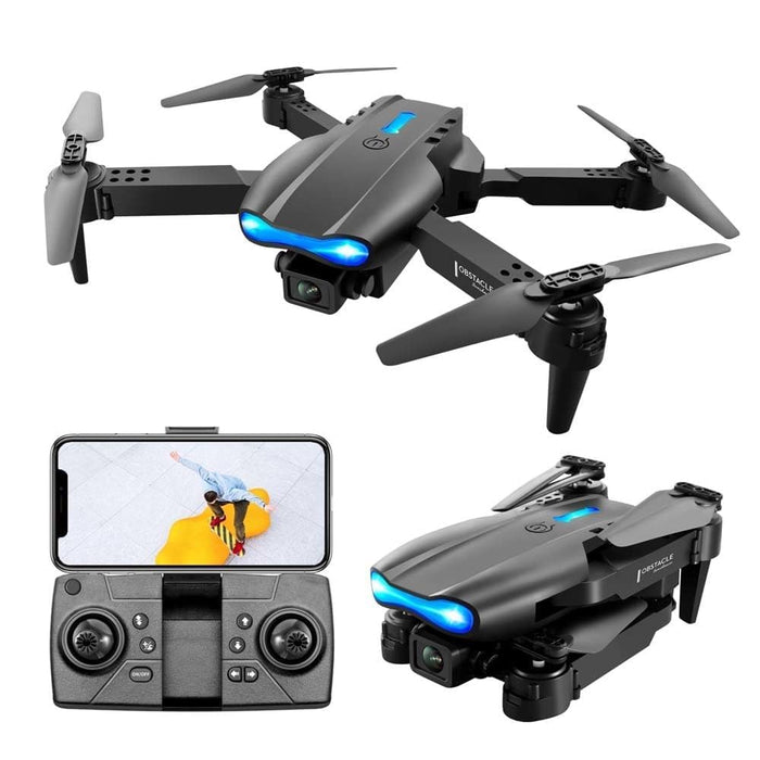 Falcon DM700 Drone, Foldable, HD κάμερα, με τηλεχειριστήριο 2,4g, μέγιστη απόσταση 300 μέτρων, μαύρο