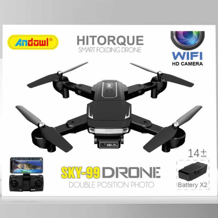 Andowl Sky-99 Drone για παιδιά, με διπλό δωμάτιο και μπαταρία