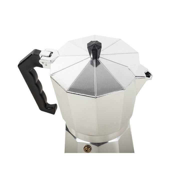 Moka kávé szűrő, 300 ml kapacitás - 6 kávé, gáz- vagy elektromos tűzhelyhez