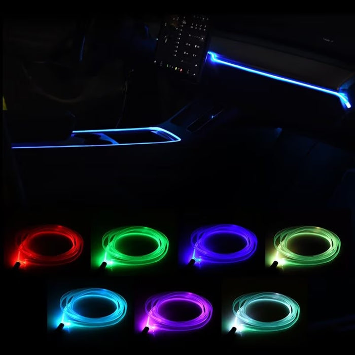 RGB Wire Auto Ambient Light, USB Jack Power, 3m, 7 χρώματα