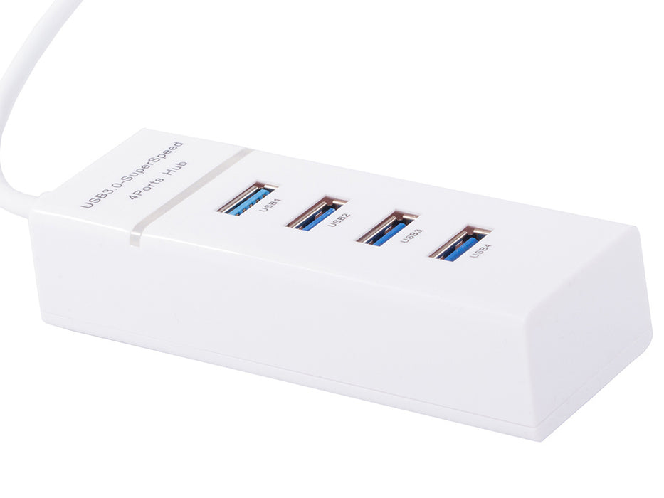 USB HUB 4 portos USB 3.0 sebességátvitel akár 5 Gbps -ig