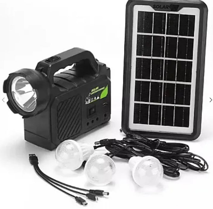 GDPLUS GD-P30 Solar Kit με 3 λαμπτήρες