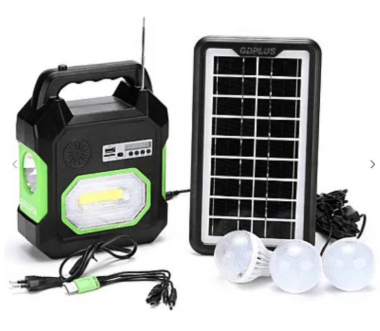 Kit solar de iluminat GDSUPER GD-15