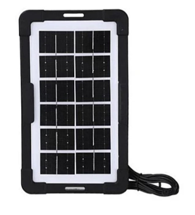 Kit solar pentru iluminare LED JA2009 cu 3 becuri si panou solar