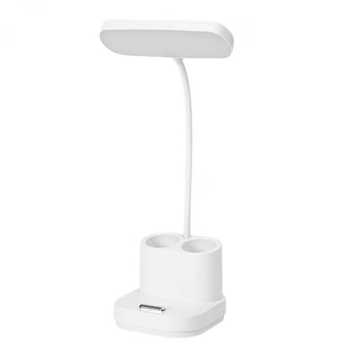 Lampa LED 1958, pentru birou, portabila, cu 40 de LED-uri, 3 moduri de iluminare, alb