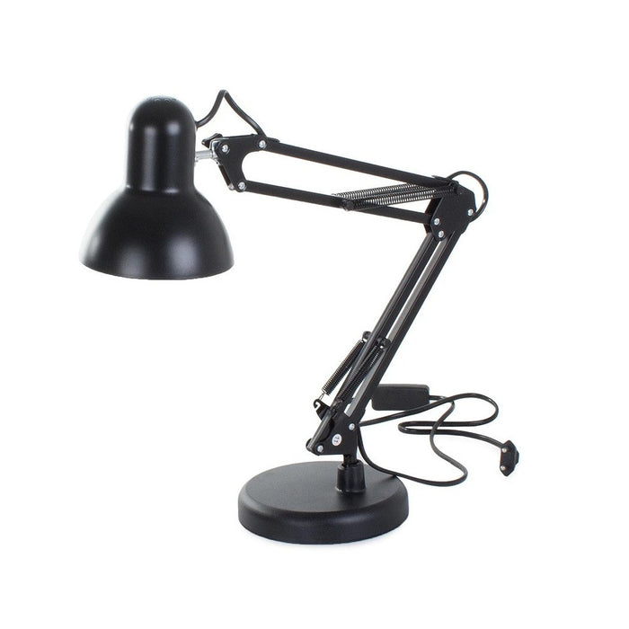 Lampa LED de masa reglabila, 63cm, aluminiu si ABS, IP20, USB, negru