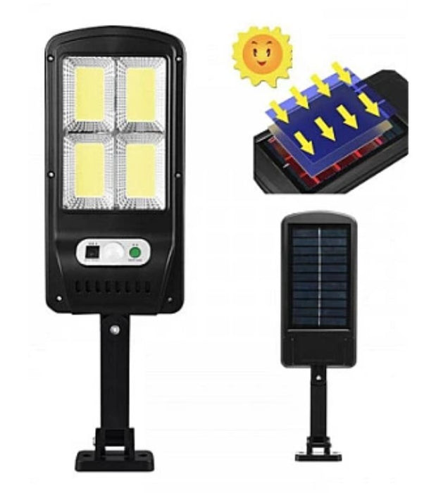 Ηλιακή λάμπα 128 LED COB, 4500lm, για εξωτερικό