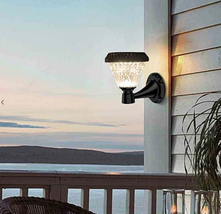 Lampa Solara RGB de Perete R-10B/Y lampa decorativa pentru balcon, terasa, exterior casa