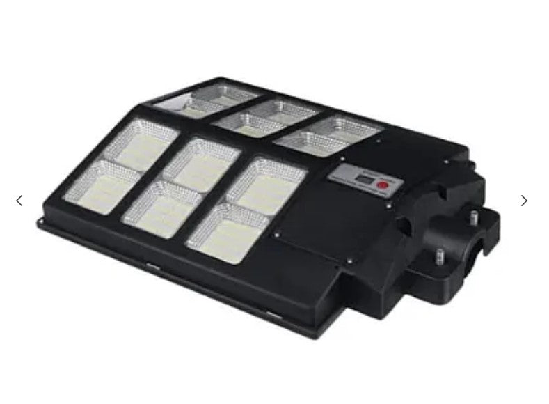 Lampa Solara Stradala Dubla 480 LED 600W JORTAN 12 CASETE